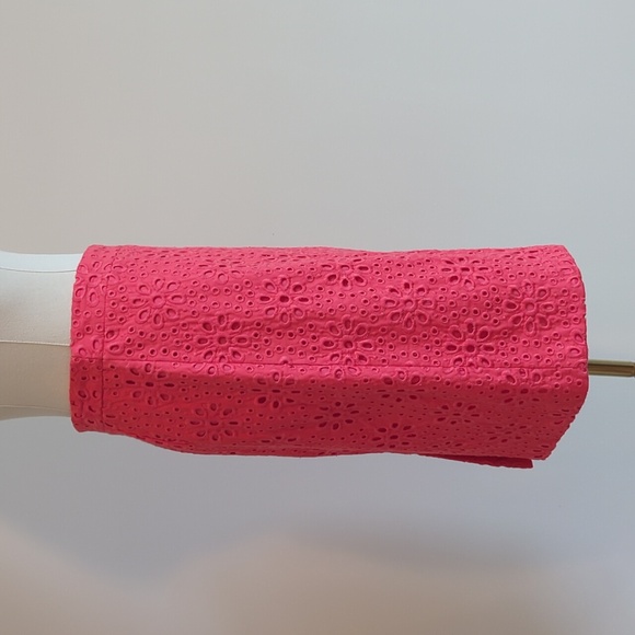 JCrew size 4 reddish coral pencil skirt - Picture 3 of 8